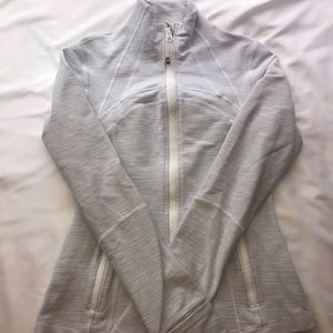White lululemon jacket